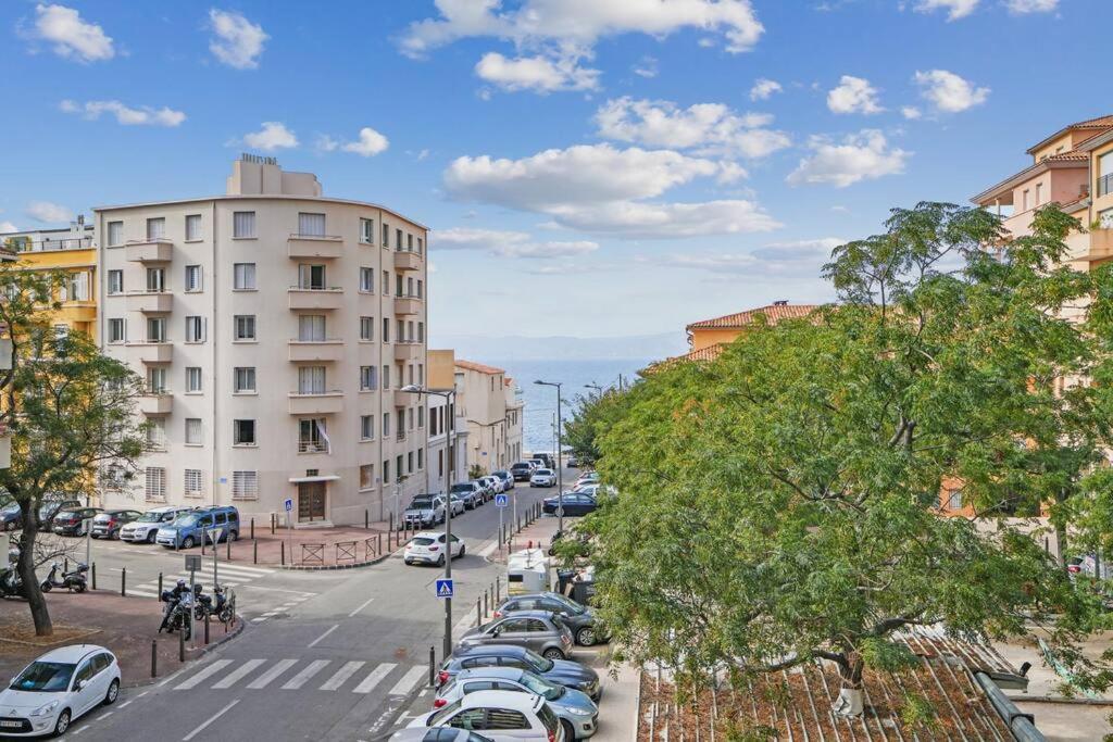 Charmant Appartement Vue Mer 7Eme - Plage 200M Marseille Extérieur photo